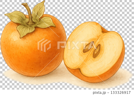 A subtle line drawing illustration 133326917