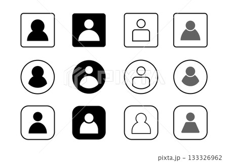 Contact and list icon for business, card, website and application Contact and list icon for business, card, website and application 133326962