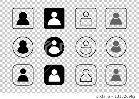 Contact and list icon for business, card, website and application Contact and list icon for business, card, website and application 133326962