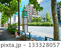 東京ドームシティ バス停 快晴 133328057