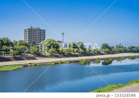 岡崎市の街並み(愛知県) 133328599