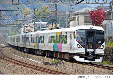 中央本線　上野原　JR東日本　E257系　M-107編成（松本）　あずさ　かいじ 133329334