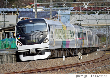 中央本線　上野原　JR東日本　E257系　M-114編成（松本）　あずさ　かいじ 133329336