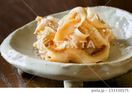 ホタテ貝ひものバター炒め 133330575