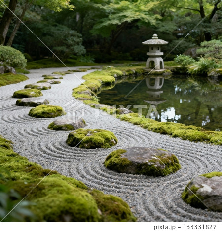 苔むす庭 苔むす庭 133331827