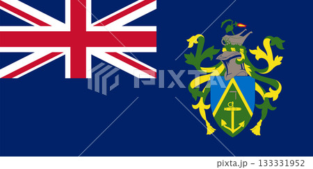 Flag of the Pitcairn Islands 133331952