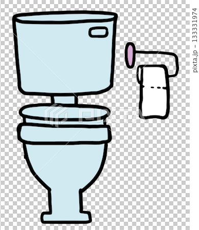 Cute hand drawn illustrations of flush toilet and tissue paper for house, interior, home, print, room design, toiletry, bathroom vanity, bathroom, lifestyle, morning routine, furniture, icon, sticker Cute hand drawn illustrations of flush toilet and tissue paper for house, interior, home, print, room design, toiletry, bathroom vanity, bathroom, lifestyle, morning routine, furniture, icon, sticker 133331974