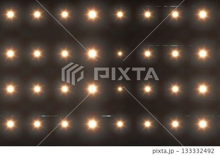 Composite image of orange spotlight 133332492