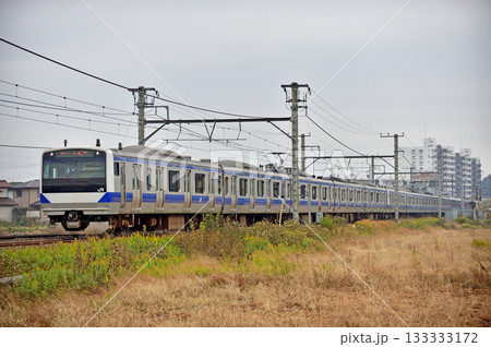 常磐線　取手－藤代　JR東日本　E531系　K453編成（勝田） 133333172