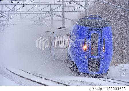 千歳線　島松－北広島　JR北海道　キハ283系　スーパーおおぞら 133333223