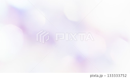 ふんわりキラキラ　玉ボケ　淡いグラレーション背景　紫 133333752