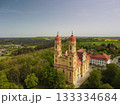 Old city of Ellwangen an der Jagst, Main church, Germany. 133334684