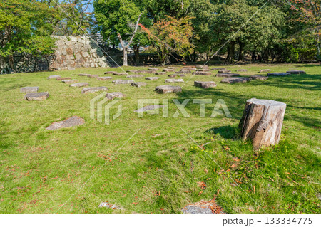 広島市　広島城内の大本営址 133334775