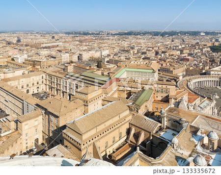 サンピエトロ大聖堂から望むバチカン・ローマの眺望 / Vatican City and Rome 133335672