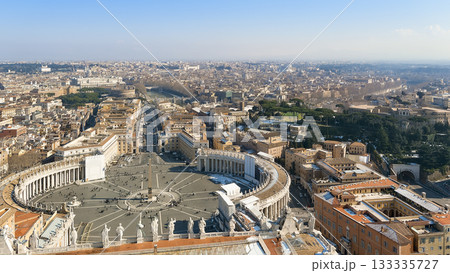 サンピエトロ大聖堂から望むバチカン・ローマの眺望 / Vatican City and Rome 133335727