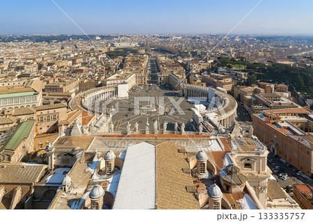 サンピエトロ大聖堂から望むバチカン・ローマの眺望 / Vatican City and Rome 133335757
