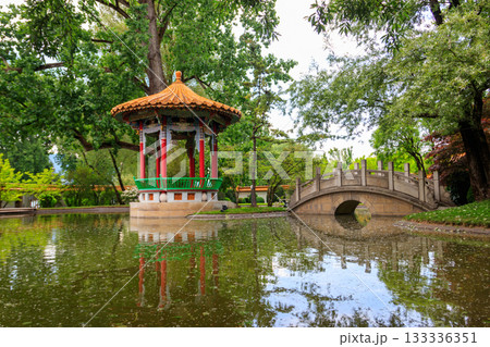 Chinese garden in Zurich, Switzerland 133336351