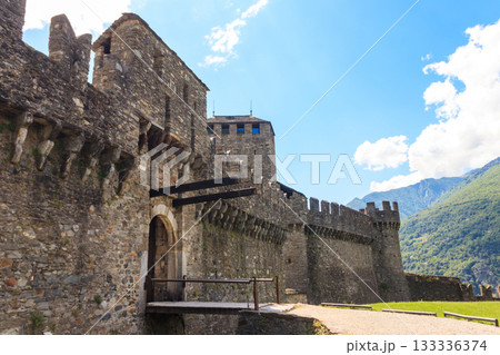 Montebello Castle in Bellinzona, Switzerland. UNESCO World Heritage Site Montebello Castle in Bellinzona, Switzerland. UNESCO World Heritage Site 133336374