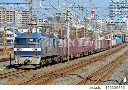 東海道本線　相模貨物　JR貨物　EF210-165（吹田） 133336766