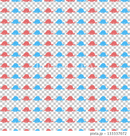 赤青のステゴサウルスの背景素材 133337072