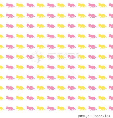 黄桃のトリケラトプスの背景素材 133337183