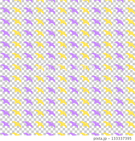 黄紫のプテラノドンの背景素材 133337395