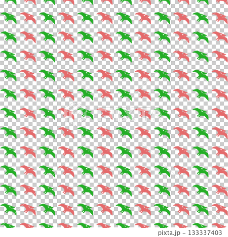 赤緑のプテラノドンの背景素材 133337403