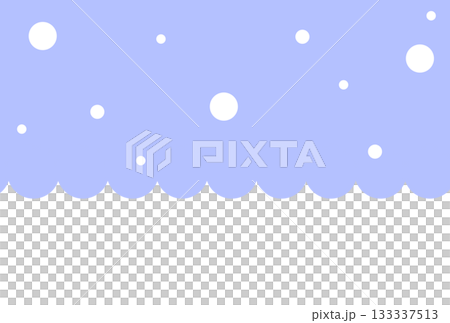 Light blue scalloped and polka dot background Light blue scalloped and polka dot background 133337513