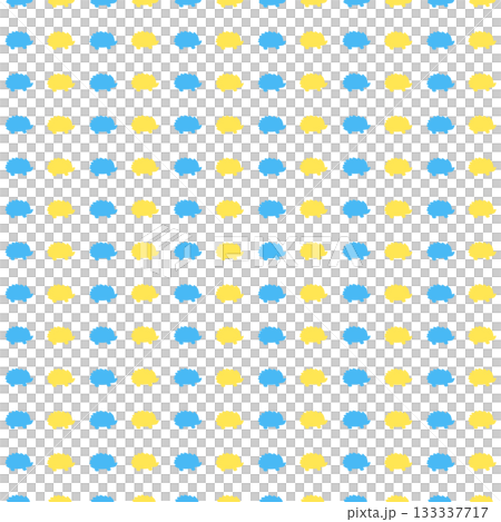 青黄のハリネズミの背景素材 133337717