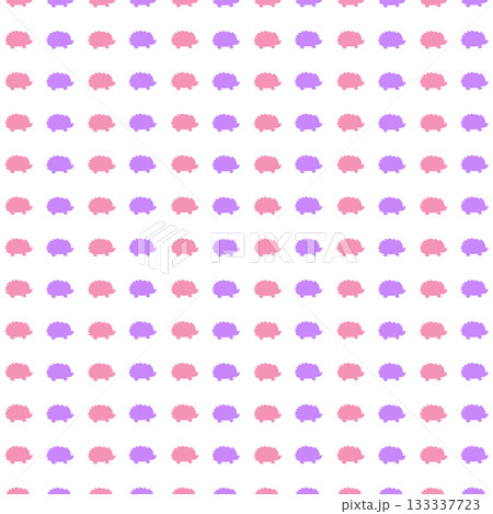 紫桃のハリネズミの背景素材 133337723