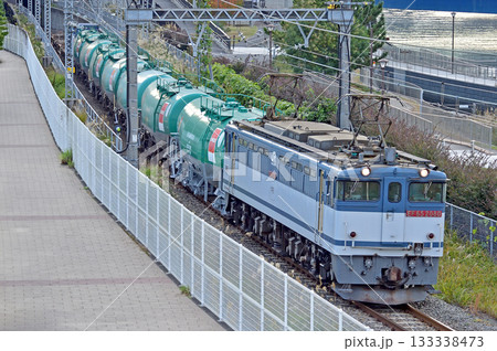 東海道本線 桜木町-東高島 JR貨物 EF65-2080(新鶴見) 東海道本線 桜木町-東高島 JR貨物 EF65-2080(新鶴見) 133338473