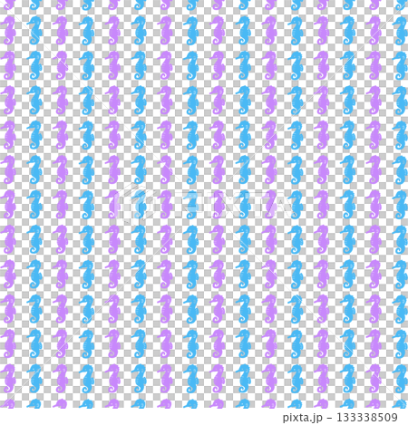 藍紫色海馬背景素材 133338509