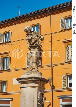 the statue of Luigi Galvani in Parma, Italy the statue of Luigi Galvani in Parma, Italy 133339629