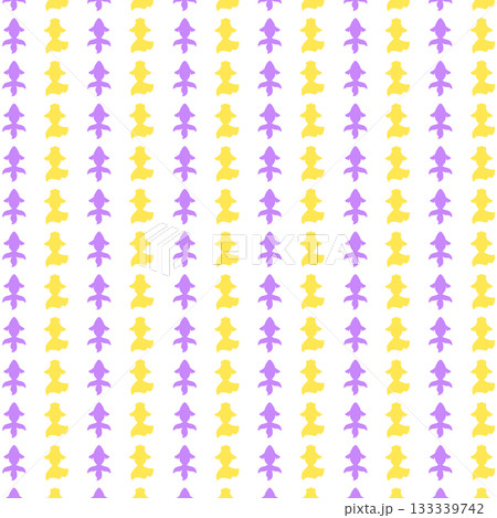 黄紫の金魚の背景素材 133339742