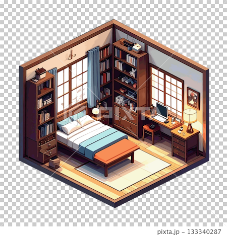 熟悉的日式房間：日式木質室內裝潢材料 133340287