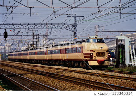 2007年　東海道本線を走る489系団体専用列車 133340314