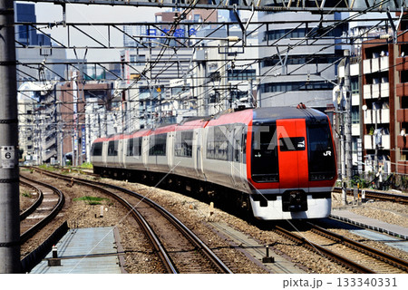 2007年 湘南新宿ラインを走る253系特急成田エクスプレス6両 2007年 湘南新宿ラインを走る253系特急成田エクスプレス6両 133340331