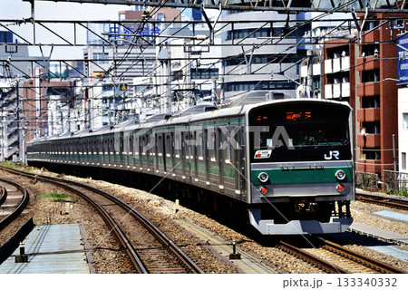 2007年　埼京線を走る205系普通電車10両 133340332