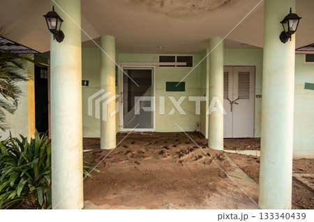 Public toilet in Chiang Rai downtown having damaged after Kok river rising and flooding. Public toilet in Chiang Rai downtown having damaged after Kok river rising and flooding. 133340439