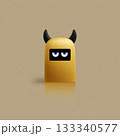 Fear monster illustration vector graphic, copy space, 133340577
