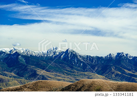 霧ヶ峰高原からの八ヶ岳連峰 133341181