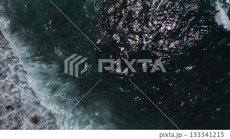 波・浮島海岸(空撮) - 静岡県賀茂郡西伊豆町,日本 波・浮島海岸(空撮) - 静岡県賀茂郡西伊豆町,日本 133341215