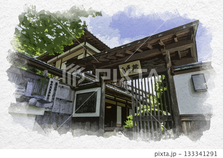 水彩画風 安芸灘とびしま海道 下蒲刈島 蘭島閣美術館 白雪楼 広島県呉市 水彩画風 安芸灘とびしま海道 下蒲刈島 蘭島閣美術館 白雪楼 広島県呉市 133341291