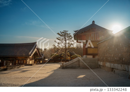 Sunlit Courtyard at Naksansa Temple, South Korea Sunlit Courtyard at Naksansa Temple, South Korea 133342248