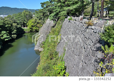 伊賀上野城 天守閣と高石垣 伊賀上野城 天守閣と高石垣 133342252