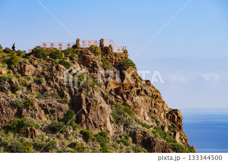 Coast view in Park Cabo de Gata, Spain 133344500