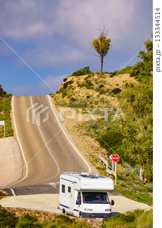 Caravan in Park Cabo de Gata, Spain 133344514