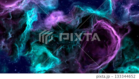 3d rendering. Space wallpaper and background. Universe with stars, constellations, galaxies, nebulae and gas and dust clouds 3d rendering. Space wallpaper and background. Universe with stars, constellations, galaxies, nebulae and gas and dust clouds 133344652