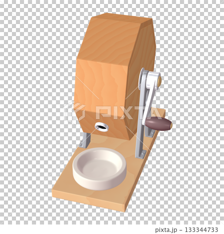 活動及特殊場合插畫素材：Garapon 樂透機（1_1）黃色 133344733