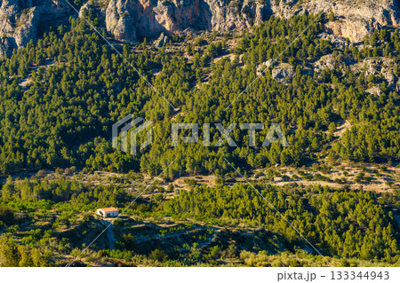 Rocky mountains landscape, Spain 133344943